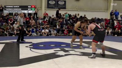 215 lbs 1st Place Match - Dominic Darch, St. Francis vs Patrick Donovan, St. Anthonys
