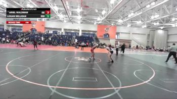 133 lbs Cons. Round 4 - Ariel Waldman, Oneonta State vs Logan Milligan, Penn State Behrend