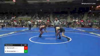 135 lbs Prelims - Dominic Bambinelli, Roundtree Wrestling Academy vs Bryce Bravopacker, Brighton WC