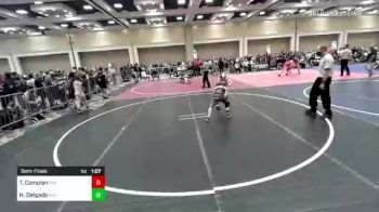 78 lbs Semifinal - Tomas Campian, The Storm Wrestling Center vs Hailey Delgado, NXT Level Wr Ac