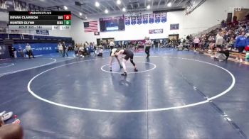 144 lbs Quarterfinal - Devan Clawson, Riverton vs Hunter Glynn, Kelly Walsh