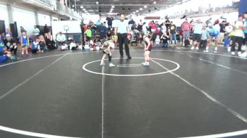 55 lbs Quarterfinal - James Paulk, UNATTACHED vs Hatcher Williams, Storm Wrestling Center