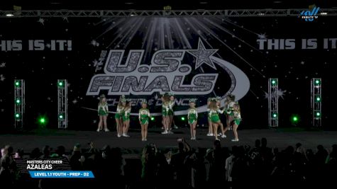 Masters City Cheer - Azaleas [2025 L1.1 Youth - PREP - D2 Day 1] 2025 The U.S. Finals Louisville