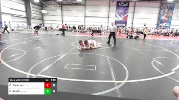 120 lbs Rr Rnd 1 - Owen Freeman, Cyclone Wrestling vs Brayden Austin, Shore Thing Beach