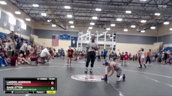 76/80 Round 1 - Landen Amerson, Gaston Grizzlies vs Gage Etter, South Dearborn Wrestling Club