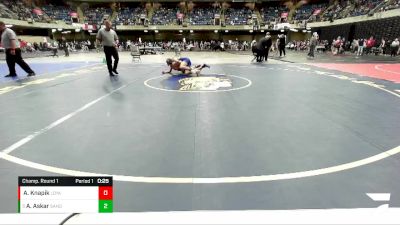 157 lbs Champ. Round 1 - Adnan Askar, Sandburg vs Aleksander Knapik, Loyola Academy