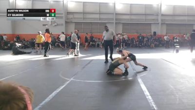 76 lbs Semis & 1st Wrestleback (8 Team) - Austyn Wilson, Donahue WA vs Cy Gilmore, Warner Elite