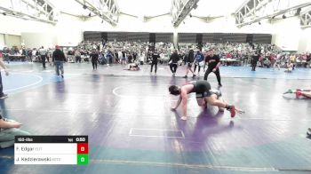 150-I lbs Consi Of 16 #1 - Francesco Edgar, Elite NJ vs Justin Kedzierawski, Notorious Wrestling Club