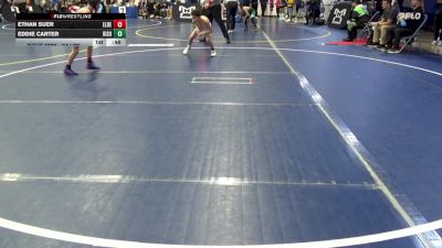 84 lbs Round Of 32 - Ethan Suer, Elder vs Eddie Carter, Bishop McDevitt