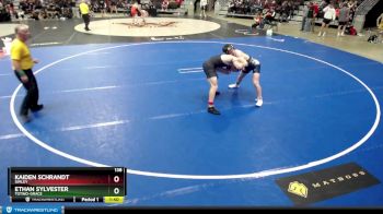 138 lbs 9th Place Match - Ethan Sylvester, Totino-Grace vs Kaiden Schrandt, Simley
