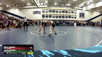 106 lbs Quarterfinal - Kahl Cannon, Clay (Oregon) vs Gavin Gruber, Walsh Jesuit