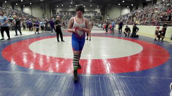 155 lbs Quarterfinal - Carmen Herrera, Lumpkin County Wresting vs Ace Mckeown, Patriot Wrestling Club