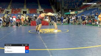 285 lbs Rnd Of 32 - Richie Pena, Arizona vs Matthew Munoz, Indiana