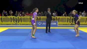 Gabriela Campos Mendanha vs Lara Oliveira Silva 2025 Pan IBJJF Jiu-Jitsu No-Gi Championship