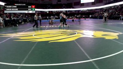 215 lbs Cons. Round 4 - Jaron Moore, Mountain View vs Tagen Lowe, Meridian