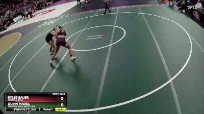 Cons. Round 3 - Quinn Madill, Elkhorn Girls Wrestling vs Rylee Bauer, Norfolk Girls