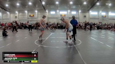 285 lbs Round 1 (4 Team) - Aiden Kuns, U2 Wranglers vs Jackson Pate, Phoenix WC 1