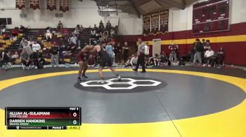 190 lbs Cons. Round 1 - Alijah Al-Sulaimani, State College vs Darren Handkins, Broken Arrow