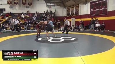 190 lbs Cons. Round 1 - Alijah Al-Sulaimani, State College vs Darren Handkins, Broken Arrow