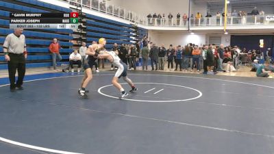 133 lbs 7th Place - Gavin Murphy, Kiski Area vs Parker Joseph, Mars