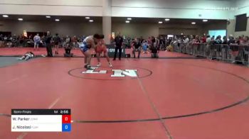 182 kg Semifinal - Will Parker, Compound Wrestling vs Joseph Nicolosi, Florida