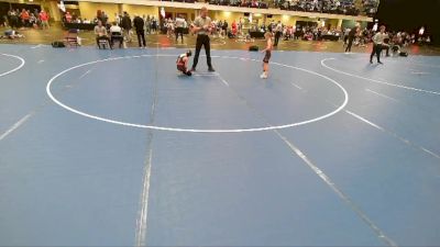 Boys 3rd-4th Grade - 56 Quarters - Kyler Black, Big Game Wrestling Club vs Logan Ochsner, Iowa