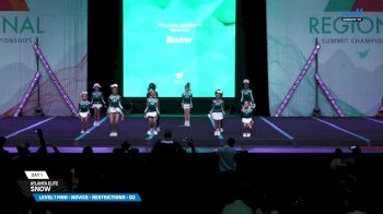 Atlanta Elite - Snow [2025 L1 Mini - Novice - Restrictions - D2 Day 1] 2025 The Southeast Regional Summit