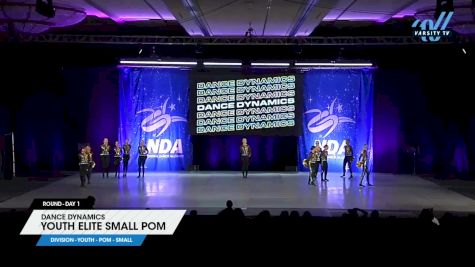 Dance Dynamics - Youth Elite Small Pom [2025 Youth - Pom - Small Day 1] 2025 NDA All-Star National Championship