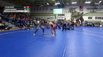 165 lbs Cons. Round 2 - Kyler Wade, Williamsburg vs Martin Msenga, Cedar Rapids Jefferson