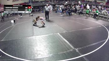 45 lbs Semifinal - Conway French, Lincoln Squires Wrestling Club vs Shepard Grimes, Nebraska Wrestling Academy