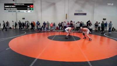 150 lbs Cons. Round 4 - Ryan Russell, Boonville vs James Iii Bell, Portage High School