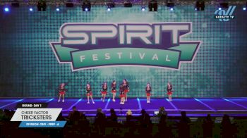 Cheer Factor - TRICKSTERS [2023 L1.1 Tiny - PREP - A Day 1] 2023 Spirit Fest Grand Nationals