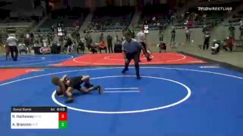 49 lbs Consolation - Rixon Hathaway, Keystone Kids vs Aaron Brannon, Pitbull Wrestling Academy