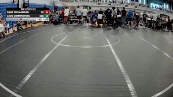 92 lbs Round 1 (6 Team) - Gage Richardson, The Storm Center vs Cade Commarford, Creeks Wrestling