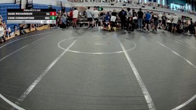 92 lbs Round 1 (6 Team) - Gage Richardson, The Storm Center vs Cade Commarford, Creeks Wrestling