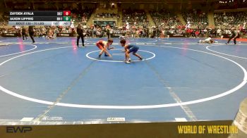 70 lbs Consi Of 8 #2 - Zayden Ayala, Sebolt Wrestling Academy vs Jaxon Liffrig, MN Elite