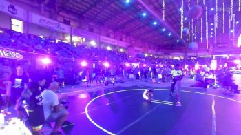 66 lbs Rr Rnd 3 - Madison Huguenin, Basement Boys vs Aria Lorenzo DeHerrera, Duran Elite