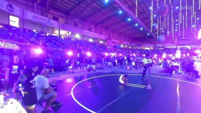 66 lbs Rr Rnd 3 - Madison Huguenin, Basement Boys vs Aria Lorenzo DeHerrera, Duran Elite