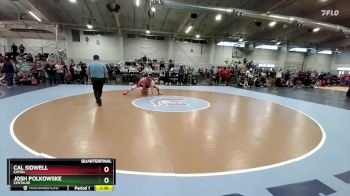 190 lbs Quarterfinal - Cal Sidwell, Eaton vs Josh Polkowske, Centauri