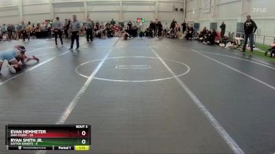 150 lbs Round 1 (6 Team) - Evan Hemmeter, Ohio Storm vs Ryan Smith Jr., Dayton Bandits