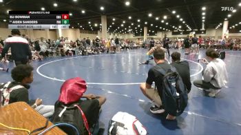 113 lbs Cons. Round 4 - Aiden Sanders, Parrish Highschool Bulls vs Eli Bowman, Guerilla Wrestling Academy