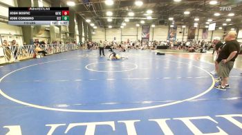 113 lbs Rr Rnd 2 - Josh Bostic, Team Gotcha vs Jose Cordero, Team 922