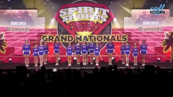 Idaho Cheer - Diamonds [2024 L3 Junior - D2 - Small - B Day 2] 2024 Spirit Sports Grand Nationals