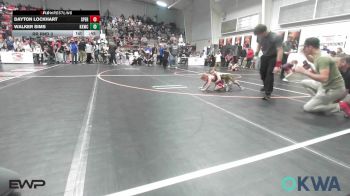 35 lbs Rr Rnd 3 - Dayton Lockhart, Sperry Wrestling Club vs Walker Sims, Keystone Kids Wrestling Club