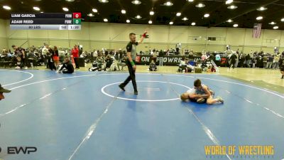 80 lbs Quarterfinal - Liam Garcia, Prime 9U vs Adam Reed, Powerhouse Gold 9U