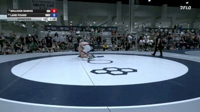 79 kg Quarters - Sullivan Ramos, Ranger Wrestling Club vs Lane Foard, Wyoming Wrestling Reg Training Ctr