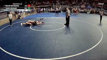 D 1 150 lbs Cons. Round 3 - Tarek Weigand, Baton Rouge vs Miller Bourgeois, St. Paul`s