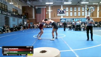 215 lbs Cons. Round 5 - Chase Dahlberg, Union vs Mack Youngberg, Viewmont