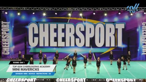 Top Gun Cheerleading Academy - Mini Mavericks [2024 L1 Mini - Novice - Restrictions - D2 Day 1] 2024 CHEERSPORT Charlotte Classic