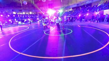 156 lbs Consi Of 8 #2 - Kawika Freeman, Chain Wrestling vs Braylon Abeyta, Team Pueblo